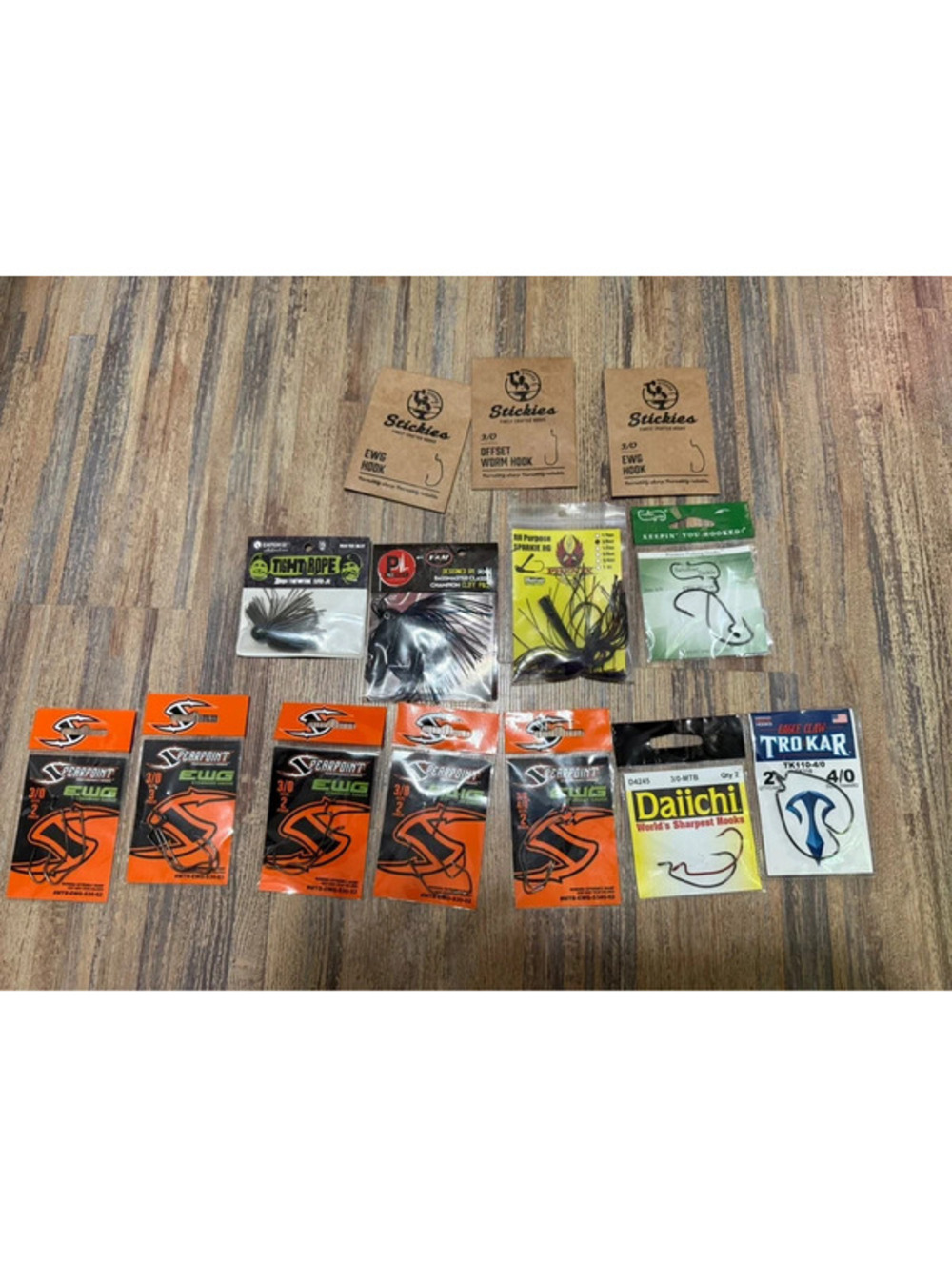 Fishing lot #1 hooks